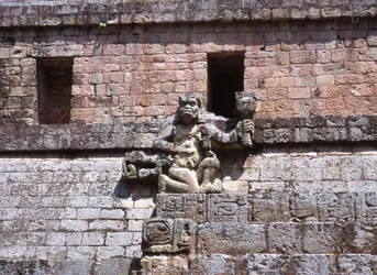 Cour ouest de Copan, période classique tardive 600-900 après J.-C.